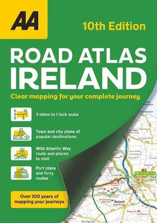 Cover image for 9780749584238 - AA Road Atlas Ireland