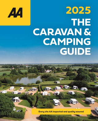 Cover image for 9780749584283 - The AA Caravan and Camping Guide 2025