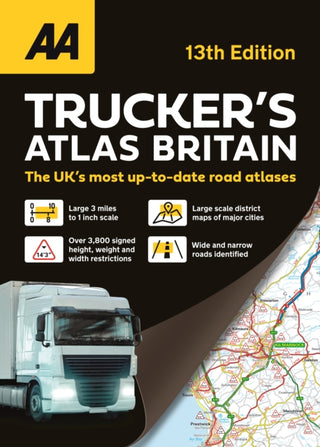 Cover image for 9780749584481 - AA Trucker's Atlas