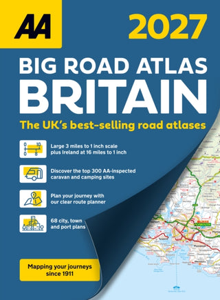 Cover image for 9780749584528 - AA Big Road Atlas Britain 2027