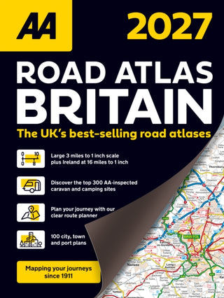 Cover image for 9780749584566 - AA Road Atlas Britain 2027