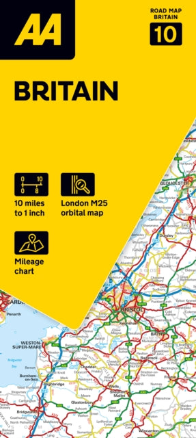 Cover image for 9780749584733 - AA Road Map Britain