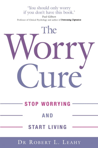 Cover image for 9780749927240 - The Worry Cure