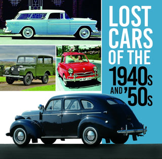 Cover image for 9780750999458 - Lost Cars of the 1940s and '50s