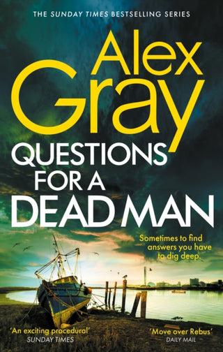 Cover image for 9780751583328 - Questions for a Dead Man