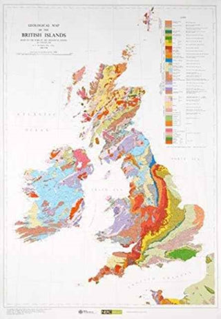 Cover image for 9780751812084 - Geological Map of the British Islands