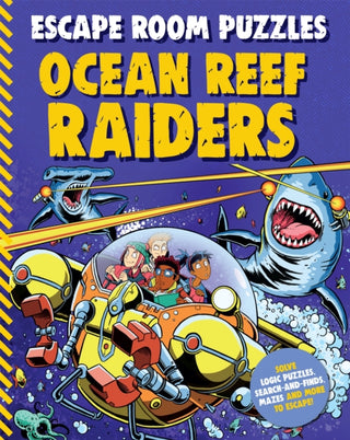 Cover image for 9780753448250 - Escape Room Puzzles: Ocean Reef Raiders