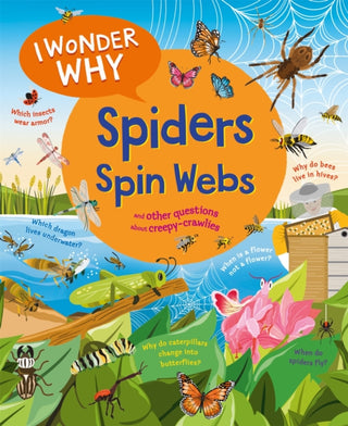 Cover image for 9780753448885 - I Wonder Why Spiders Spin Webs
