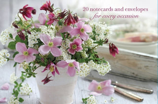 Supplemental image for 9780754825982 - Card Box of 20 Notecards and Envelopes: Clematis