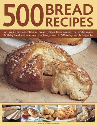 Cover image for 9780754830269 - 500 Bread Recipes