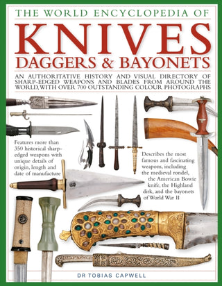 Cover image for 9780754834847 - The World Encyclopedia of Knives, Daggers & Bayonets