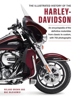 Cover image for 9780754835905 - Harley Davidson, The Illustrated History of the