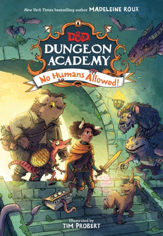 Cover image for 9780755503827 - Dungeons & Dragons: Dungeon Academy: No Humans Allowed!