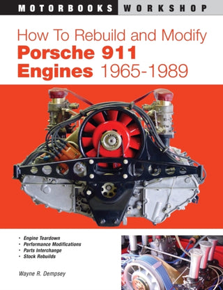Cover image for 9780760310878 - How to Rebuild and Modify Porsche 911 Engines 1965-1989
