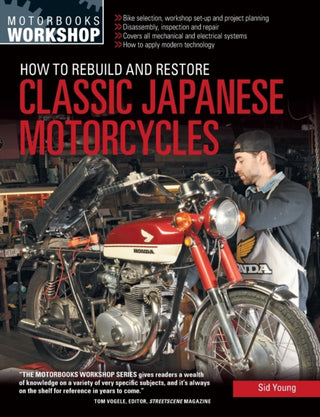 Cover image for 9780760347973 - How to Rebuild and Restore Classic Japanese Motorcycles