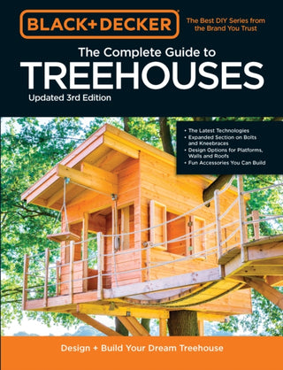Cover image for 9780760371619 - Black & Decker The Complete Photo Guide to Treehouses 3rd Edition