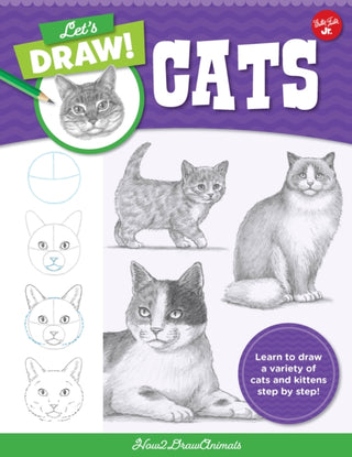 Cover image for 9780760380703 - Let's Draw Cats