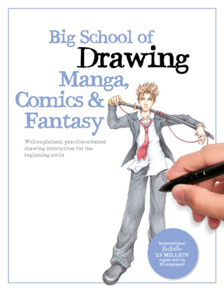 Cover image for 9780760384688 - Big School of Drawing Manga, Comics & Fantasy