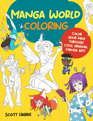 Cover image for 9780760384930 - Manga World Coloring