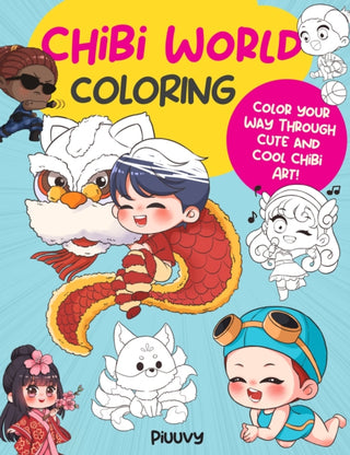 Cover image for 9780760384947 - Chibi World Coloring