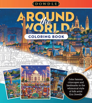 Cover image for 9780760385388 - Around the World Coloring Book