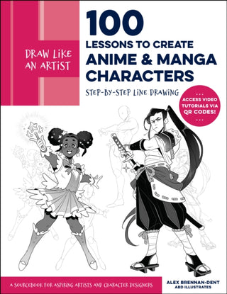 Cover image for 9780760385715 - Draw Like an Artist: 100 Lessons to Create Anime and Manga Characters