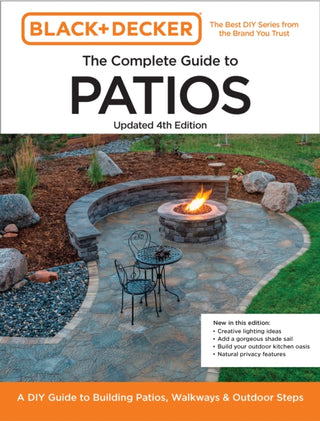 Cover image for 9780760388907 - Black and Decker Complete Guide to Patios Updated 4th Edition