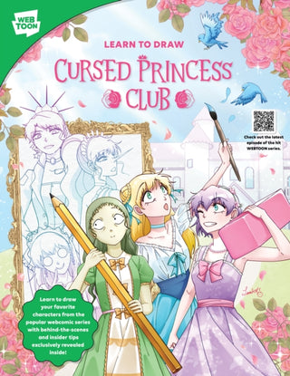 Cover image for 9780760389737 - Learn to Draw Cursed Princess Club