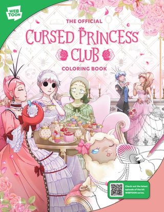 Cover image for 9780760389751 - The Official Cursed Princess Club Coloring Book