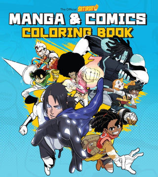 Cover image for 9780760389911 - Saturday AM Manga and Comics Coloring Book