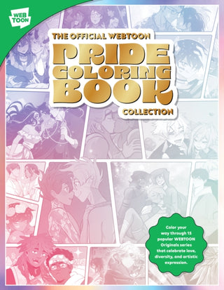 Cover image for 9780760391068 - The Official WEBTOON Pride Coloring Book Collection