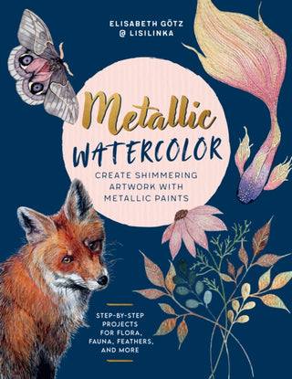 Cover image for 9780760392591 - Metallic Watercolor