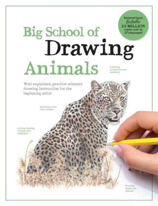 Cover image for 9780760396964 - Big School of Drawing Animals