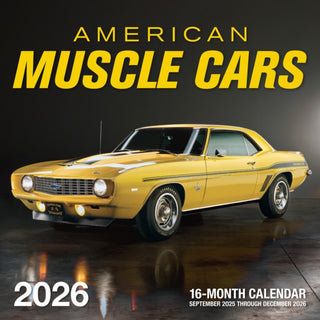 Cover image for 9780760397183 - American Muscle Cars 2026