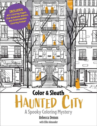 Supplemental image for 9780760397725 - Color & Sleuth: Haunted City