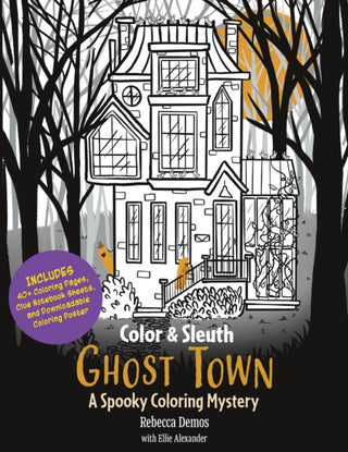 Supplemental image for 9780760397749 - Color & Sleuth: Ghost Town