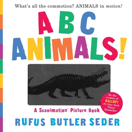 Cover image for 9780761177821 - ABC Animals!: A Scanimation Picture Book