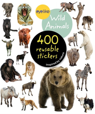 Cover image for 9780761179641 - Eyelike Stickers: Wild Animals