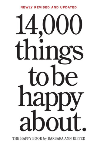 Cover image for 9780761181804 - 14,000 Things to Be Happy About.