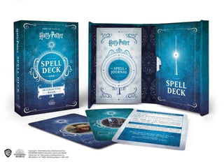 Cover image for 9780762470716 - Harry Potter: Spell Deck and Interactive Book of Magic