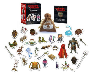 Supplemental image for 9780762475902 - Dungeons & Dragons: Bag of Holding Magnet Set