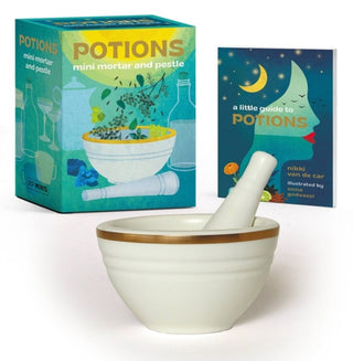 Supplemental image for 9780762478743 - Potions Mini Mortar and Pestle