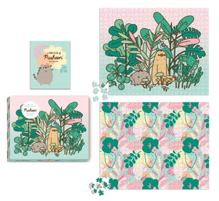 Cover image for 9780762479917 - Pusheen 2-in-1 Double-Sided 500-Piece Puzzle