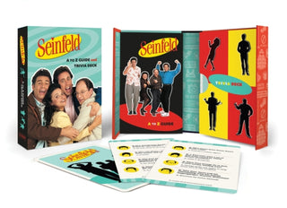 Cover image for 9780762482443 - Seinfeld: A to Z Guide and Trivia Deck