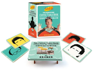 Cover image for 9780762482948 - Seinfeld: The Miniature Coffee Table Book of Coffee Tables
