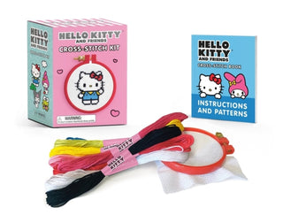 Cover image for 9780762483303 - Hello Kitty and Friends Cross-Stitch Kit