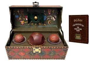 Supplemental image for 9780762483488 - Harry Potter Collectible Quidditch Set (Includes Removeable Golden Snitch!)