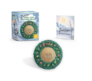 Cover image for 9780762483655 - Bob Ross: Happy Little Christmas Wreath