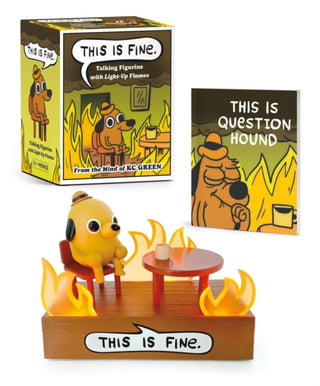 Supplemental image for 9780762484843 - This Is Fine Talking Figurine