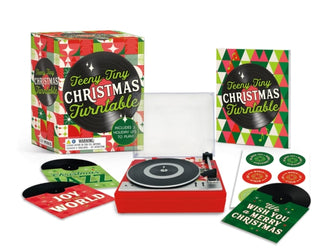 Cover image for 9780762485437 - Teeny-Tiny Christmas Turntable
